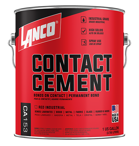 Lanco  Contact  Cement Red.