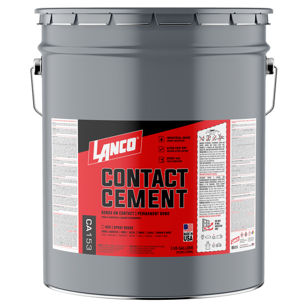 Lanco  Spray Contact  Cement Red.